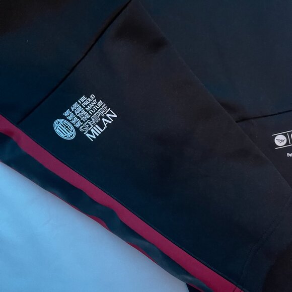 PAPERPLANES ✈️ BLACK & RED STRIPE GOTHAM TRACK PANTS SIZE XXL 🔥 - Picture 6 of 6